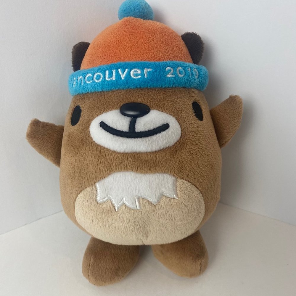 Vancouver 2010 Winter Olympics Canada Mascot Marmot Mukmuk 9.5" Plush